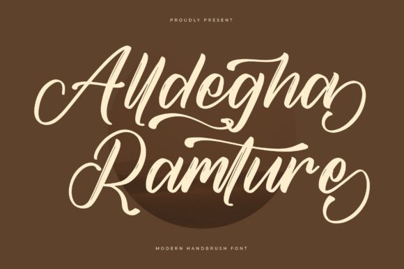 Alldegha Ramture: A Script Font That Elevates Branding