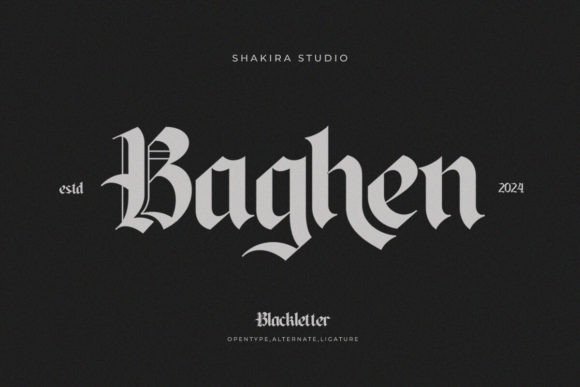 Baghen Typeface Review: Old English Charm for Editorial Design