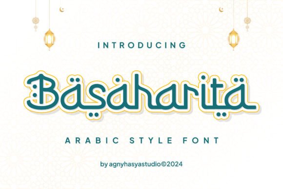 Basaharita: A Display Font That Elevates Campaign Visuals