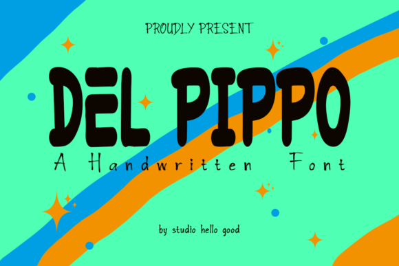 Del Pippo: A Playful Font for Handmade Creations