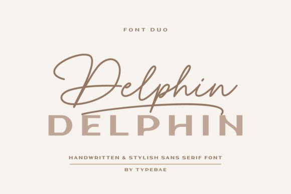 Delphin Typeface Review: Elegant Script and Sans Serif Pairing for Makers