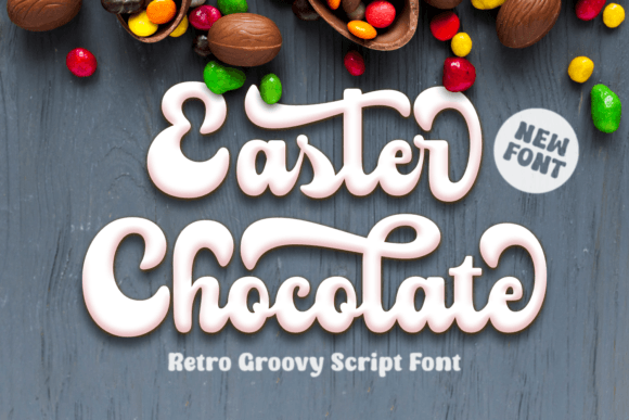 Easter Chocolate Font Review for Branding Projects