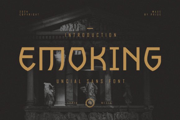 Emoking Typeface Review: A Maker’s Guide to Uncial Sans Serif Design