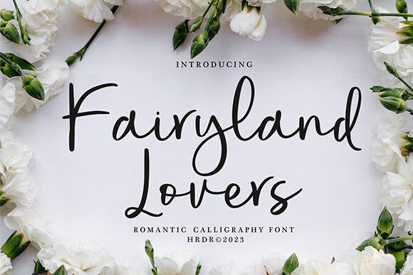 Fairyland Lovers Font for Web Design Projects