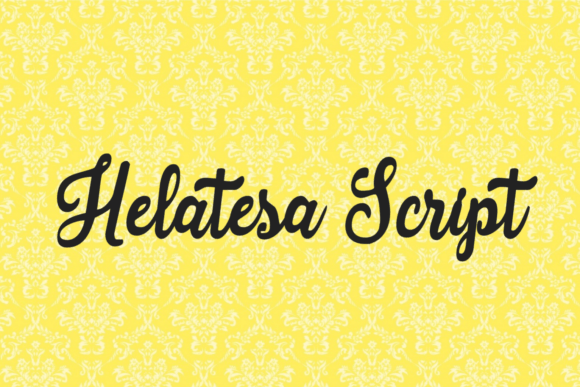 Helatesa Font for Modern Marketing and Design