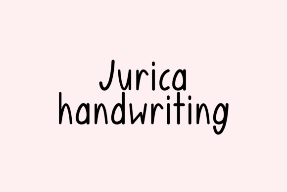 Jurica: A Handwritten Font for Modern Web Design