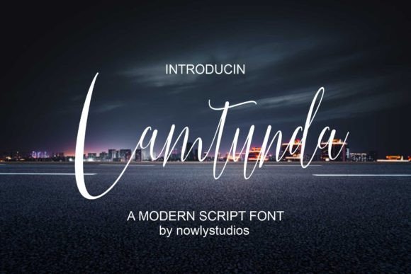 Lamtunda: A Script Font That Elevates Campaign Design