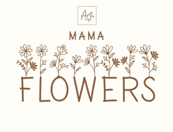 Mama Flowers Font: A Graceful Script for Editorial Design