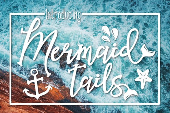 Mermaid Tails: A Creative Serif Font for Campaign Design