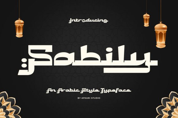 Sabily Typeface: Elevating Brand Identity with Arabic Elegance