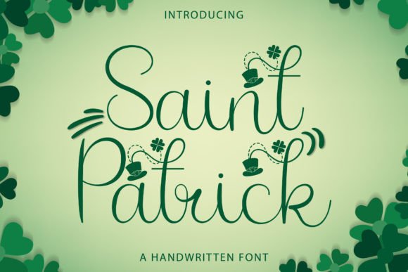 Saint Patrick Font for Web Design
