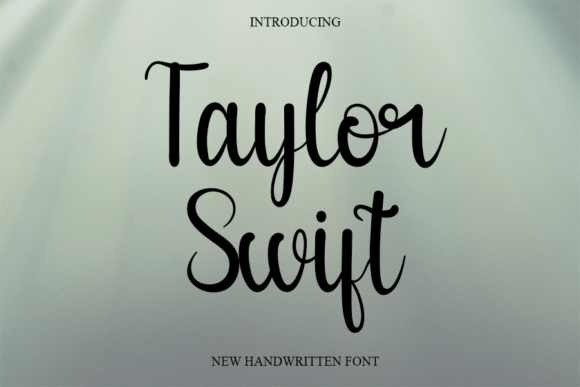 Taylor Swift Script Font Review for Branding and Design