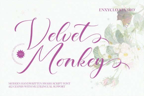 Velvet Monkey Typeface: Elevating Handmade Brand Identity